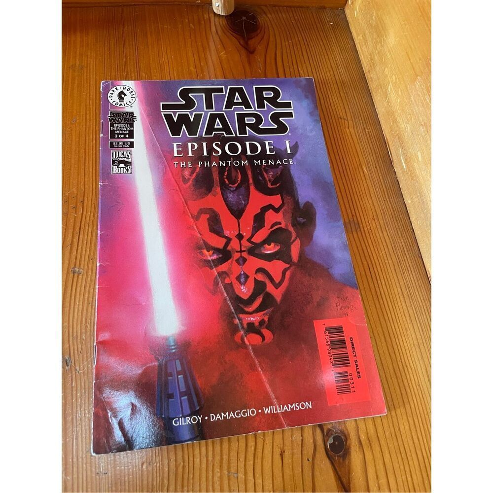 Star Wars: Episode I - The Phantom Menace #3 (of 4), a comic book published by D